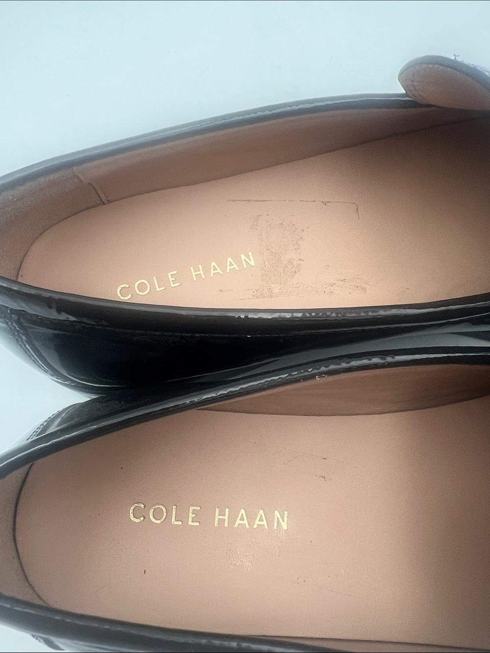 COLE HAAN GRAND 360 Black Patent Leather Loafer Women’s Size 8.5 - Picture 8 of 14